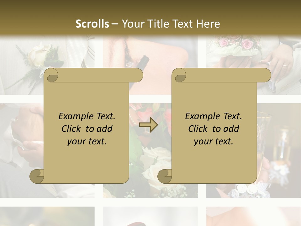 Celebrate Bridal People PowerPoint Template