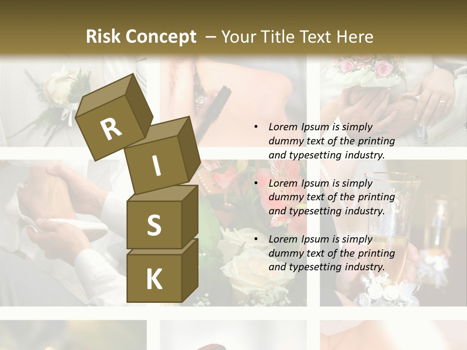 Celebrate Bridal People PowerPoint Template