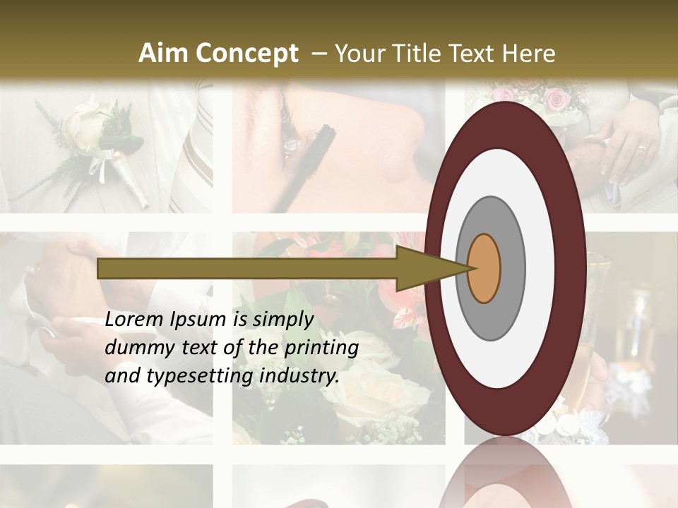 Celebrate Bridal People PowerPoint Template