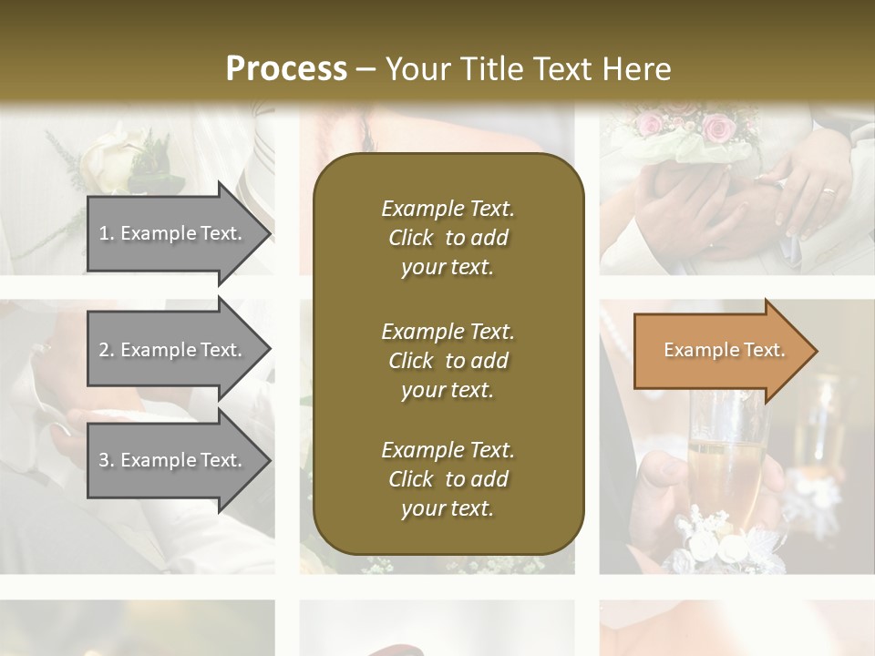 Celebrate Bridal People PowerPoint Template
