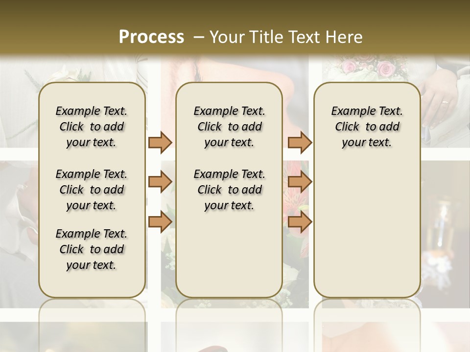 Celebrate Bridal People PowerPoint Template