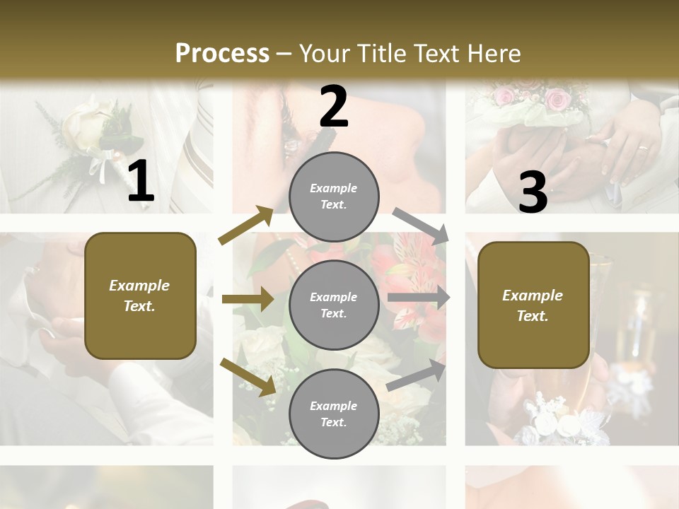 Celebrate Bridal People PowerPoint Template