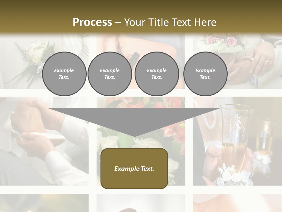 Celebrate Bridal People PowerPoint Template