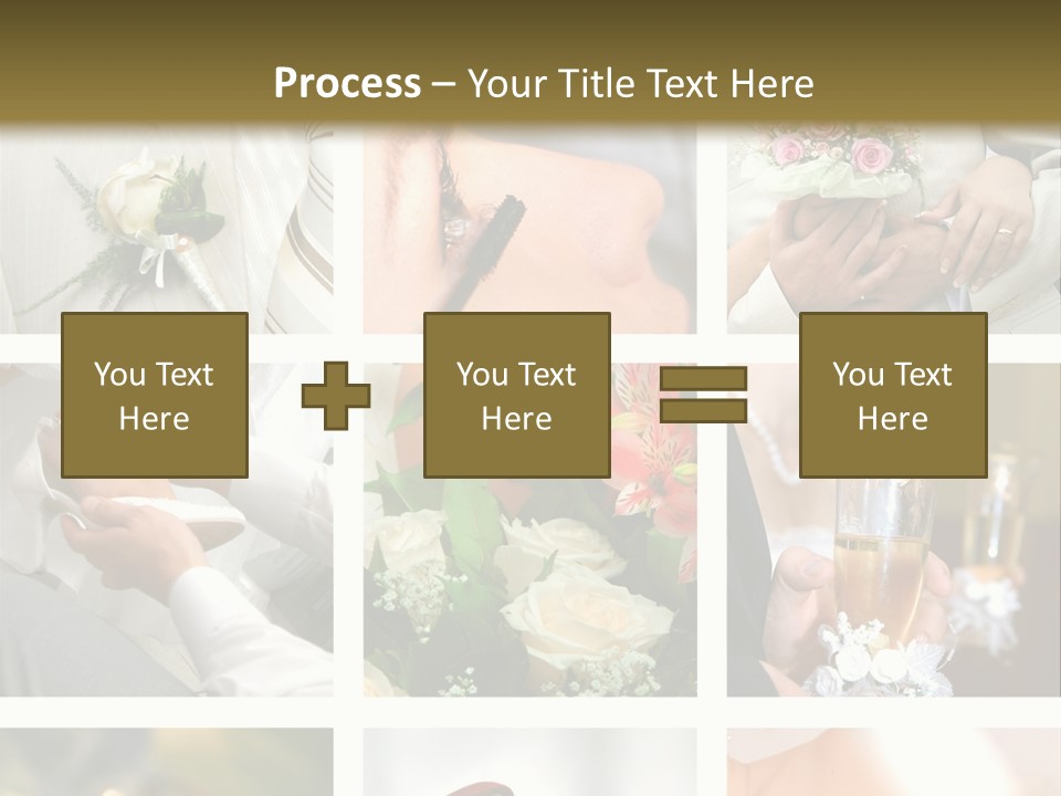 Celebrate Bridal People PowerPoint Template