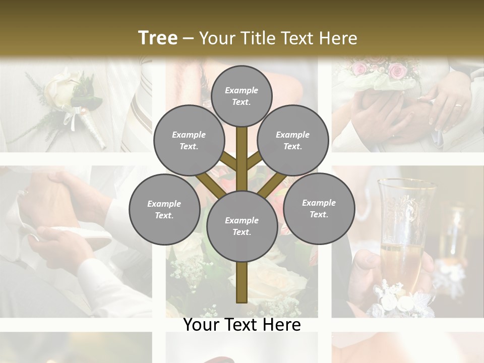 Celebrate Bridal People PowerPoint Template