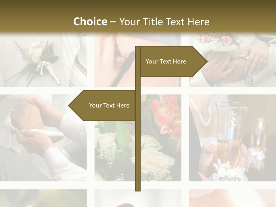 Celebrate Bridal People PowerPoint Template