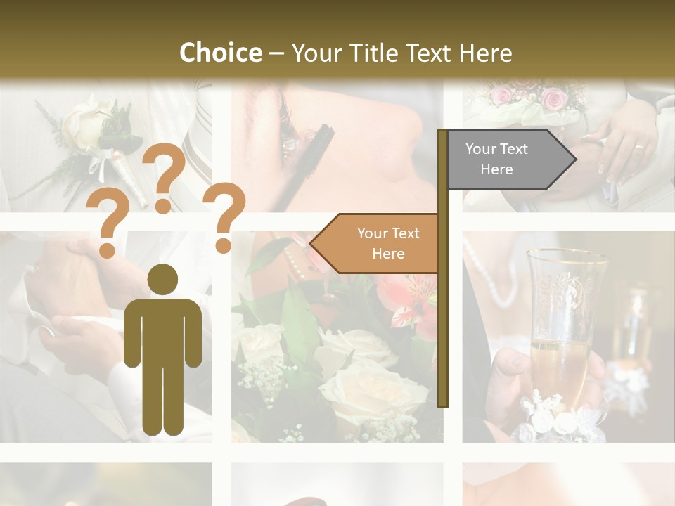 Celebrate Bridal People PowerPoint Template