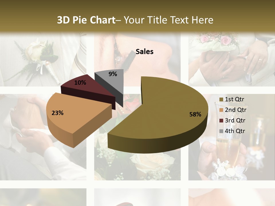 Celebrate Bridal People PowerPoint Template