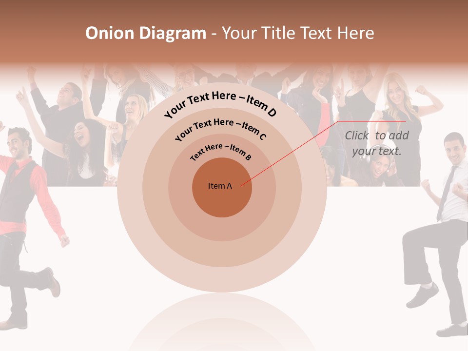 Successful Pleasure Woman PowerPoint Template