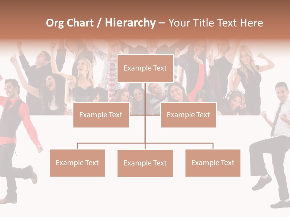 Successful Pleasure Woman PowerPoint Template