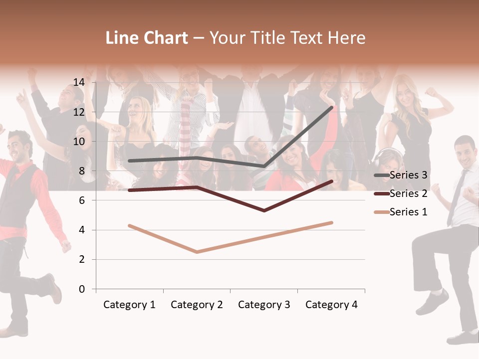Successful Pleasure Woman PowerPoint Template