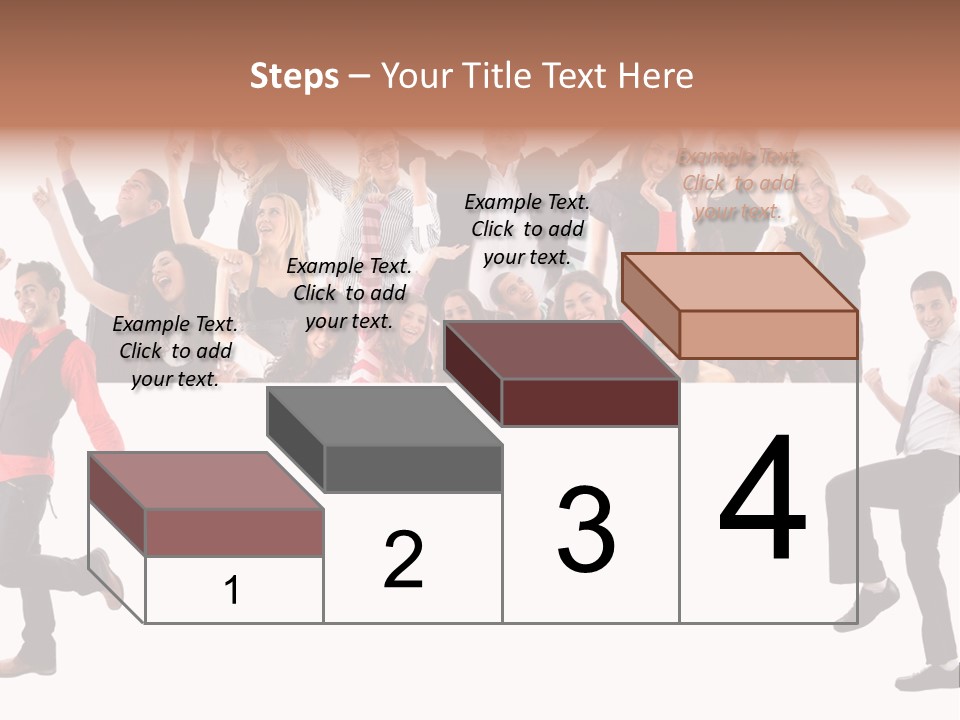 Successful Pleasure Woman PowerPoint Template