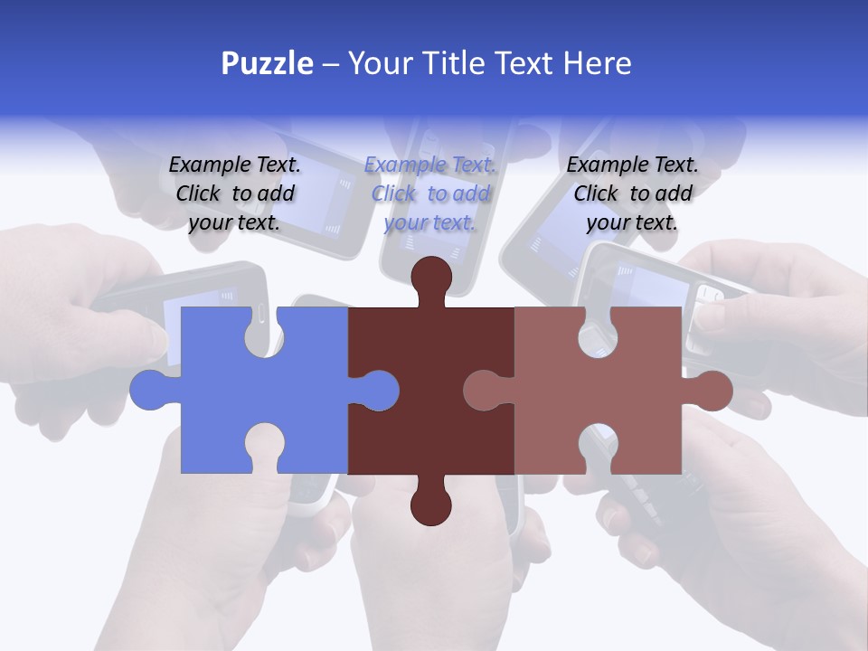 Empty Call Technician PowerPoint Template