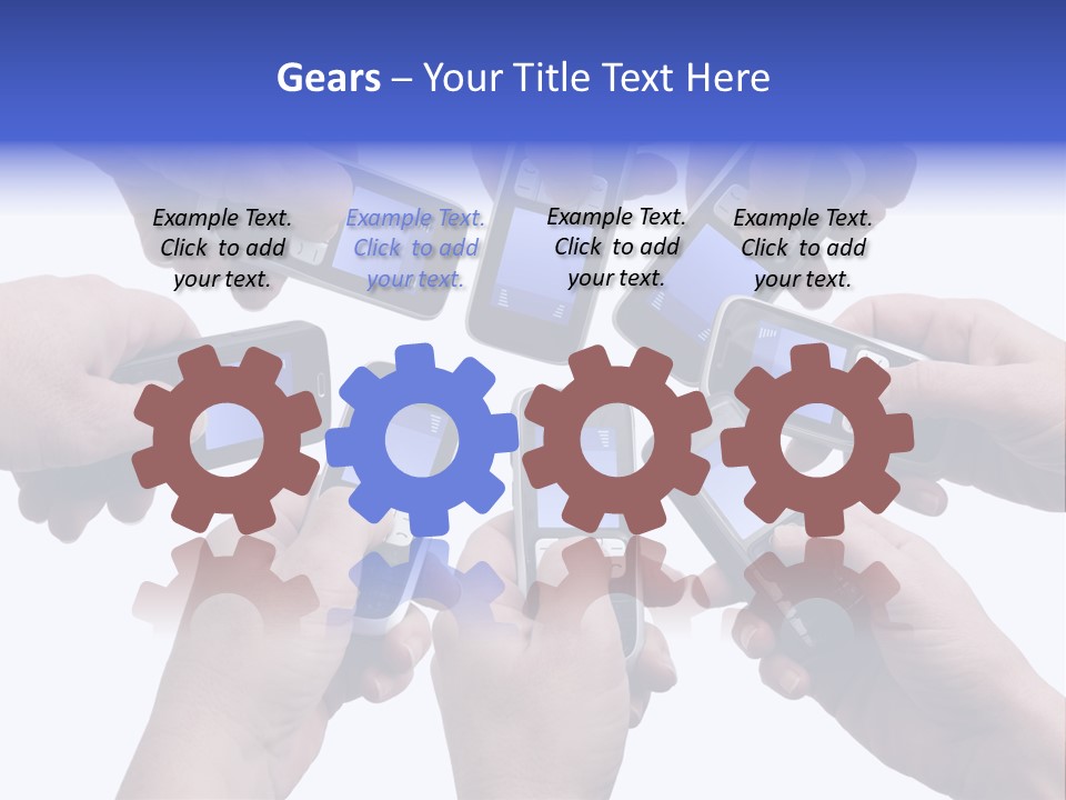 Empty Call Technician PowerPoint Template