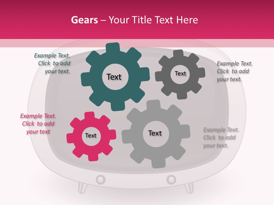 Moniteur Show Vidueo PowerPoint Template