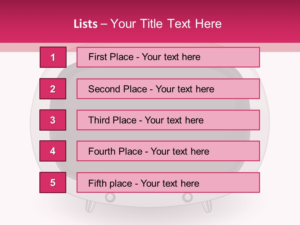 Moniteur Show Vidueo PowerPoint Template