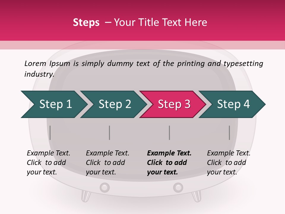Moniteur Show Vidueo PowerPoint Template