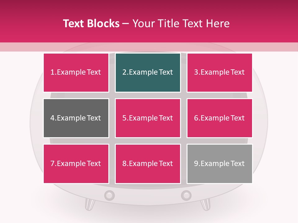 Moniteur Show Vidueo PowerPoint Template