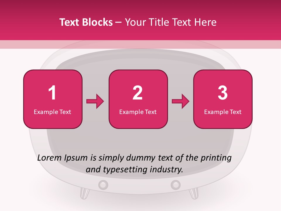 Moniteur Show Vidueo PowerPoint Template