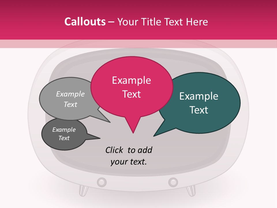 Moniteur Show Vidueo PowerPoint Template