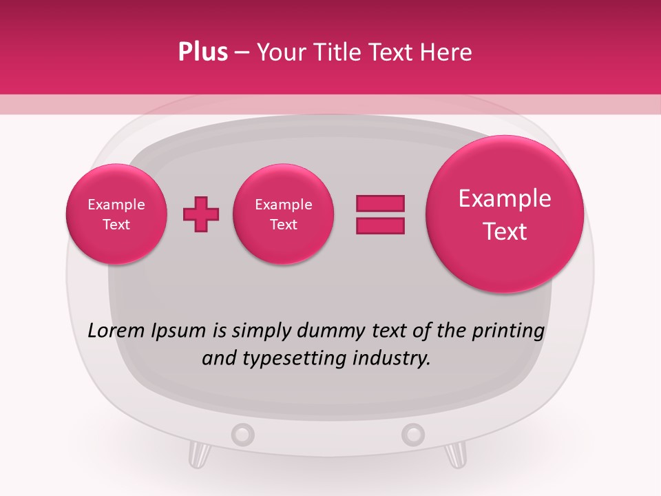 Moniteur Show Vidueo PowerPoint Template
