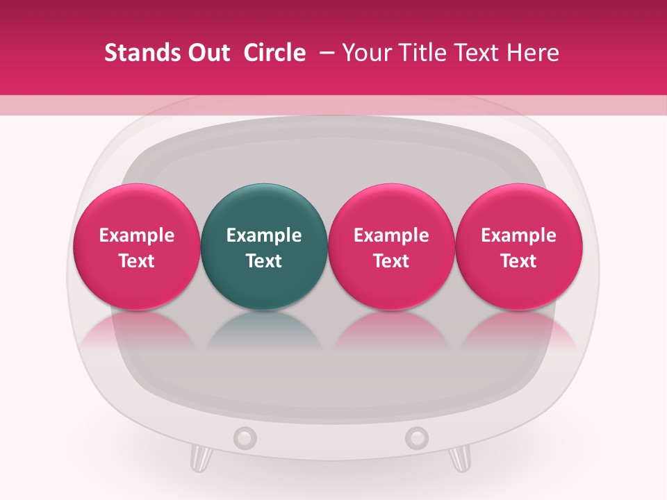 Moniteur Show Vidueo PowerPoint Template