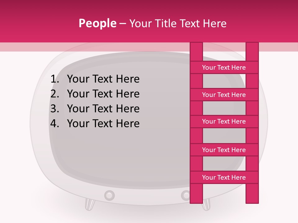 Moniteur Show Vidueo PowerPoint Template