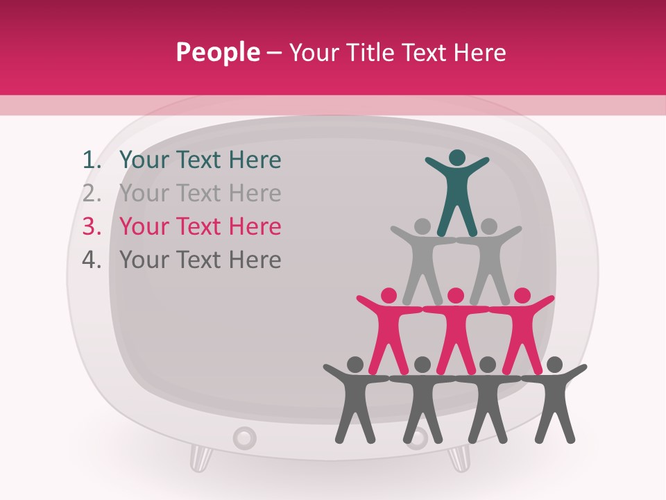 Moniteur Show Vidueo PowerPoint Template