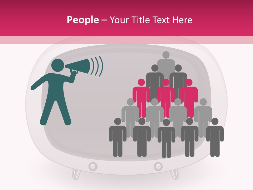 Moniteur Show Vidueo PowerPoint Template