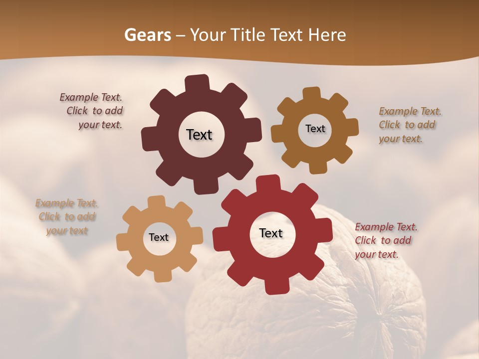Foodstuff Macro Kernel PowerPoint Template
