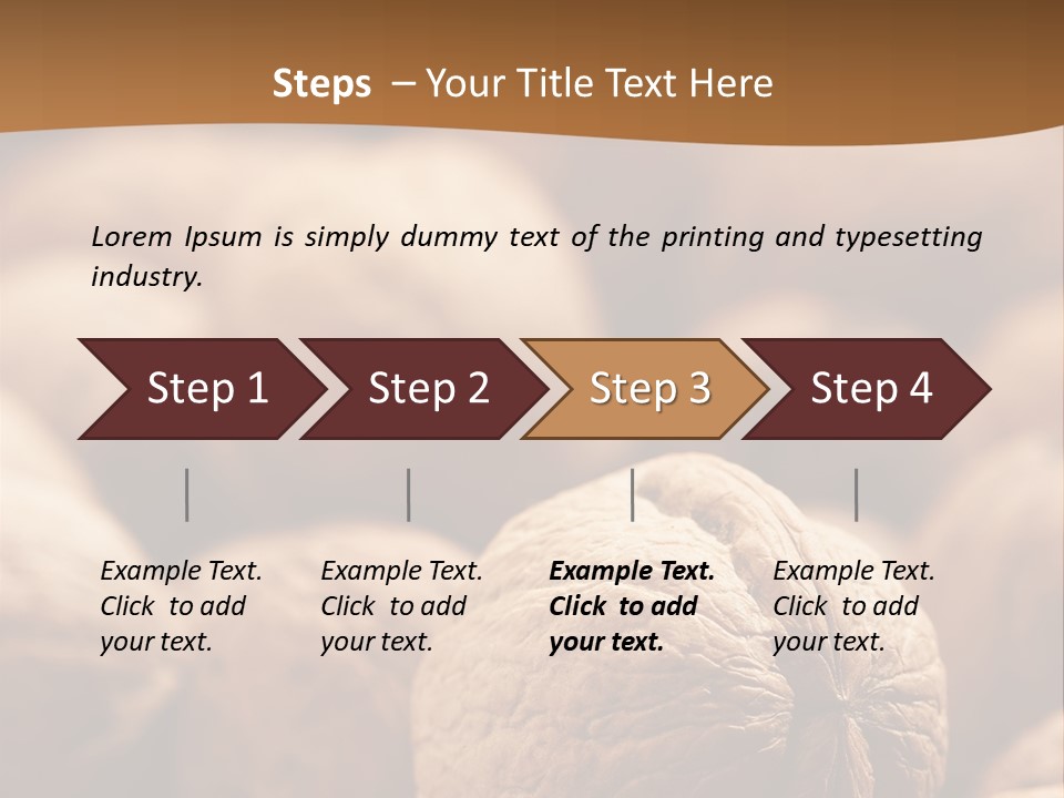 Foodstuff Macro Kernel PowerPoint Template