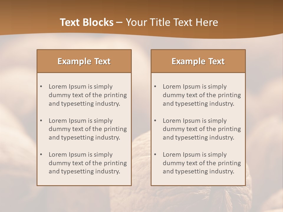 Foodstuff Macro Kernel PowerPoint Template