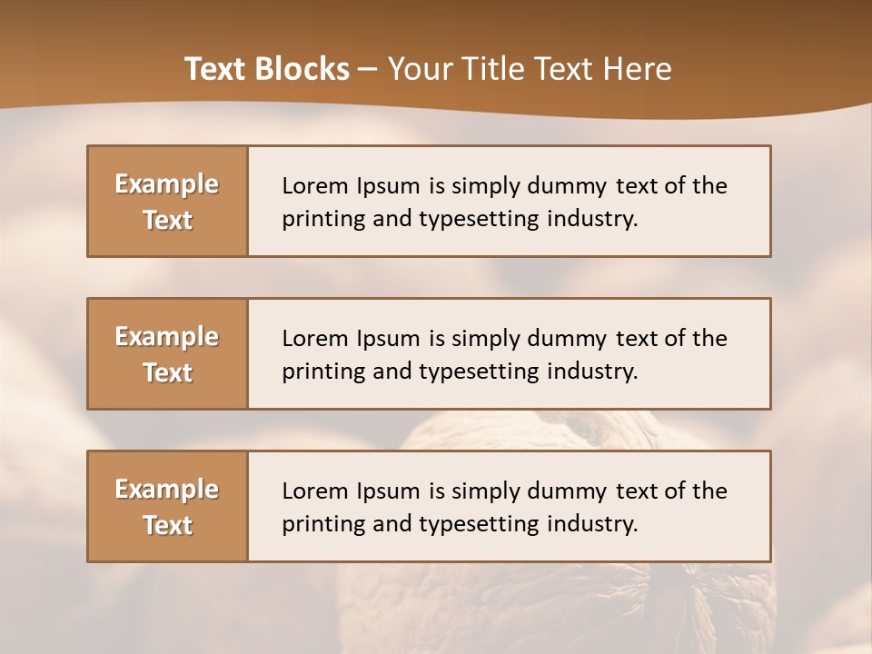 Foodstuff Macro Kernel PowerPoint Template