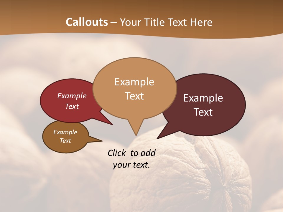 Foodstuff Macro Kernel PowerPoint Template