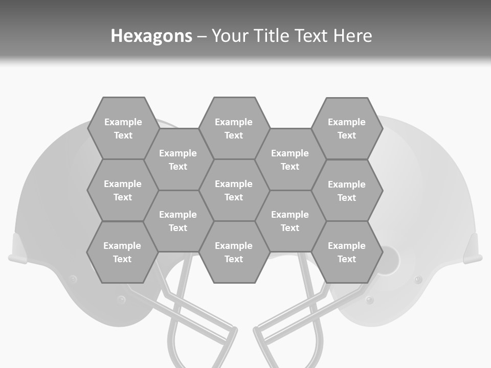 Mask Protect Football PowerPoint Template