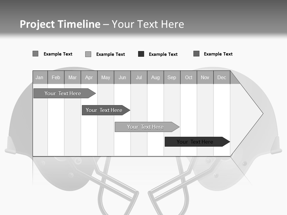 Mask Protect Football PowerPoint Template