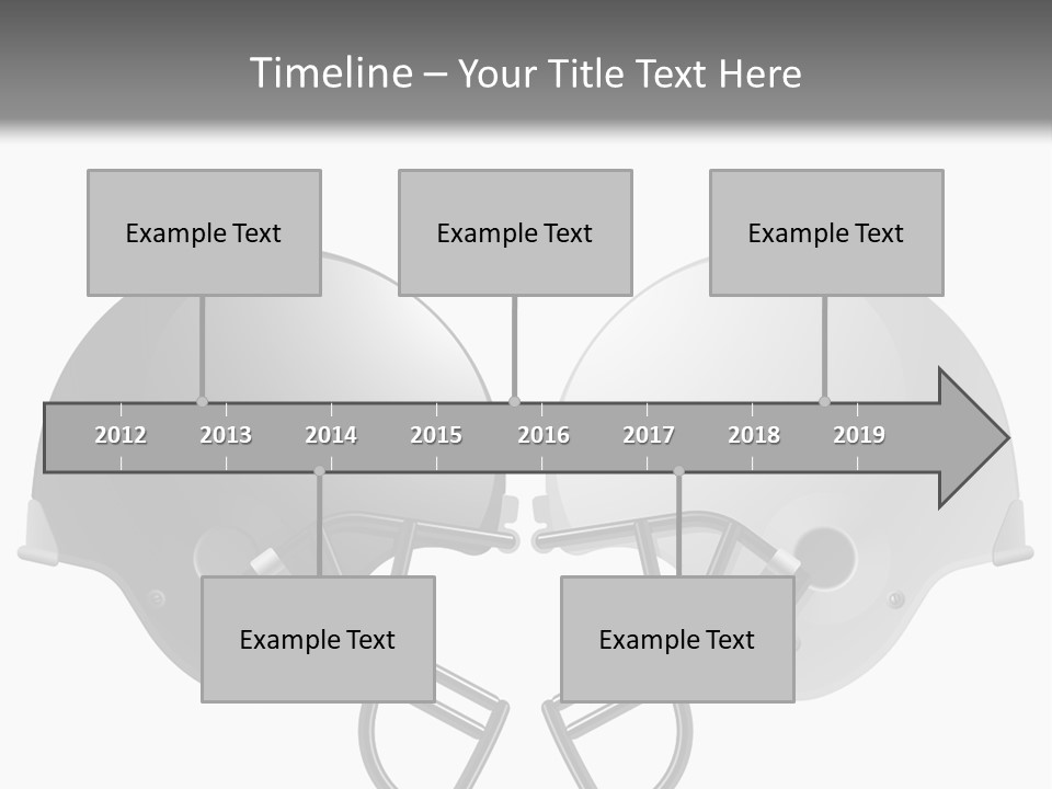 Mask Protect Football PowerPoint Template