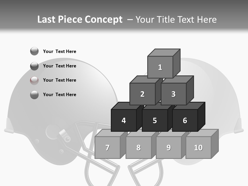 Mask Protect Football PowerPoint Template