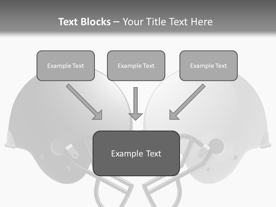 Mask Protect Football PowerPoint Template