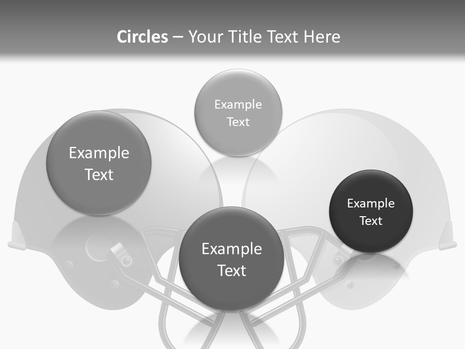 Mask Protect Football PowerPoint Template