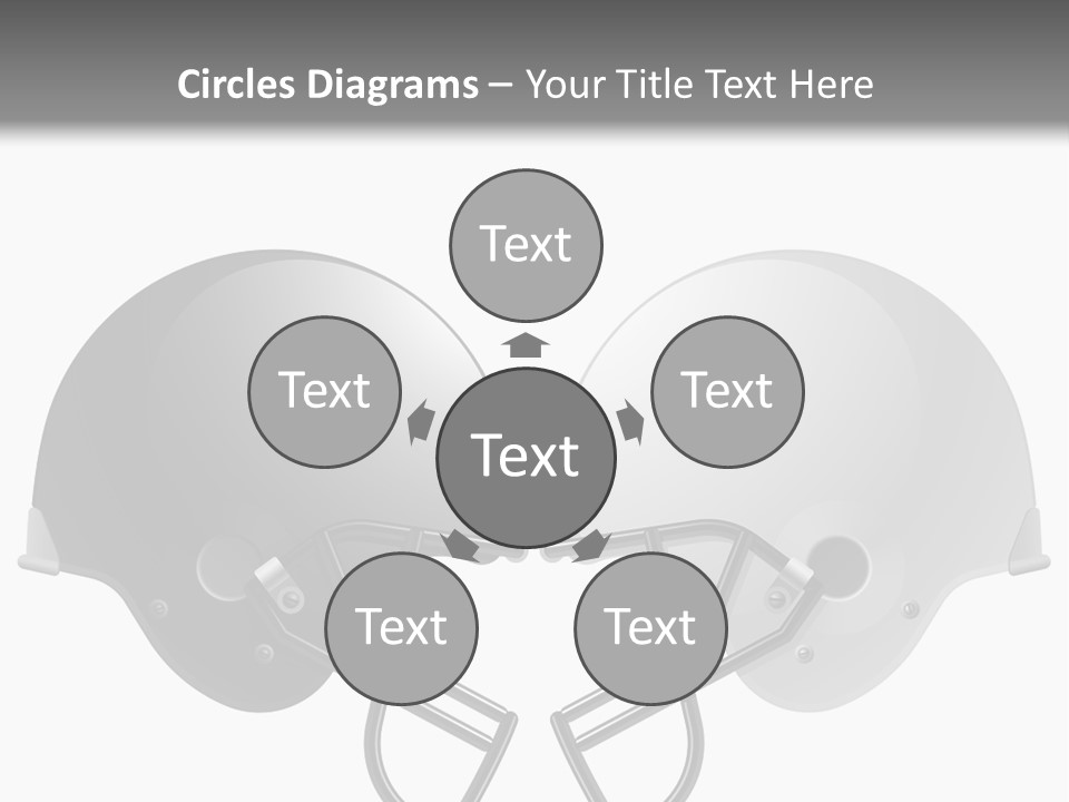 Mask Protect Football PowerPoint Template