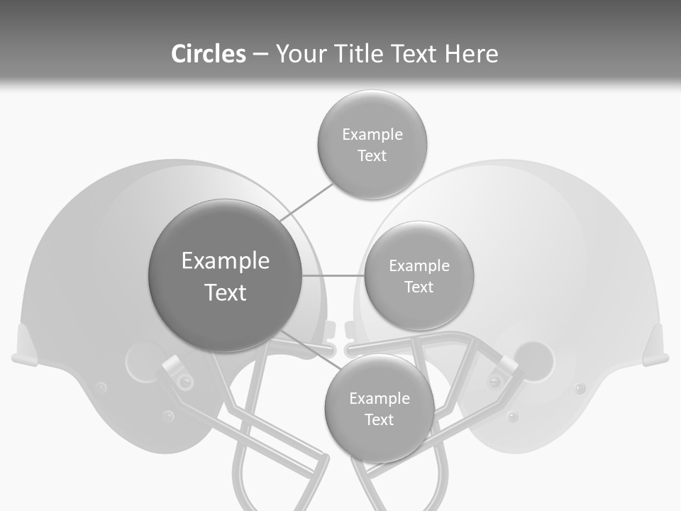 Mask Protect Football PowerPoint Template