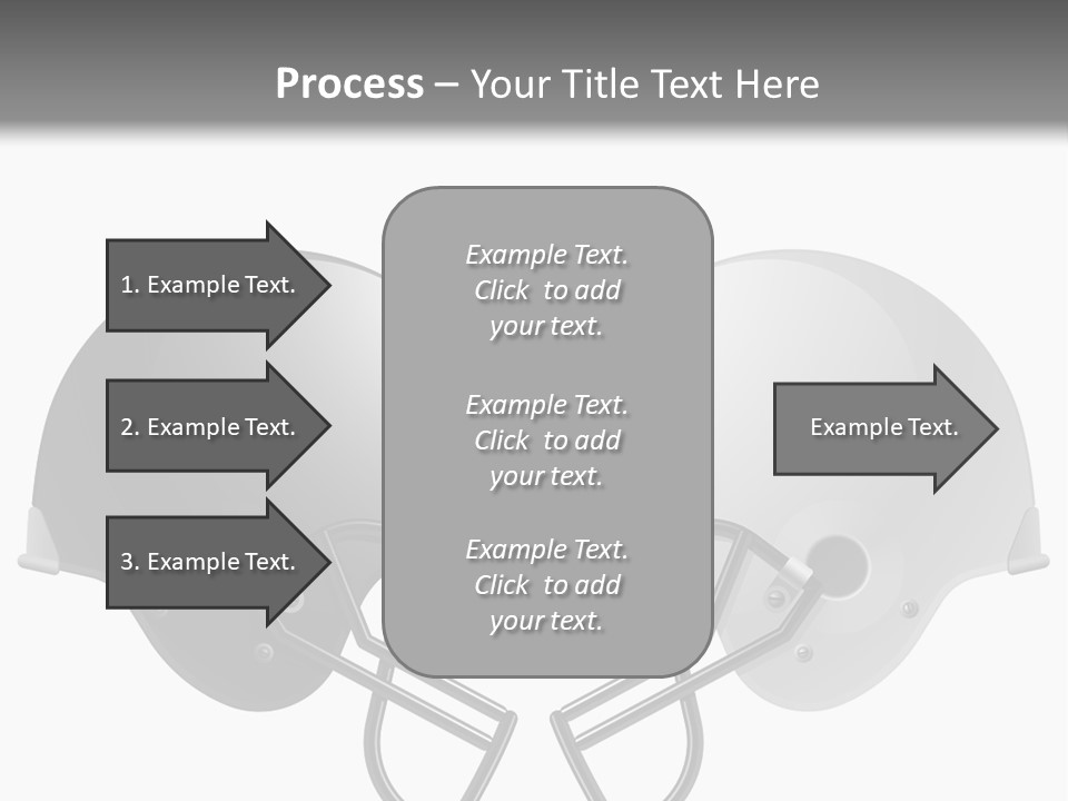 Mask Protect Football PowerPoint Template