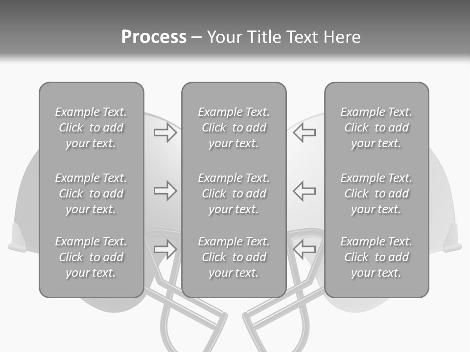 Mask Protect Football PowerPoint Template