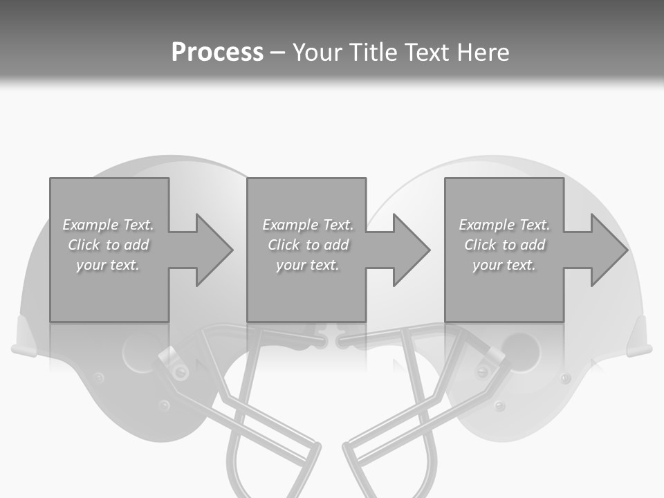 Mask Protect Football PowerPoint Template
