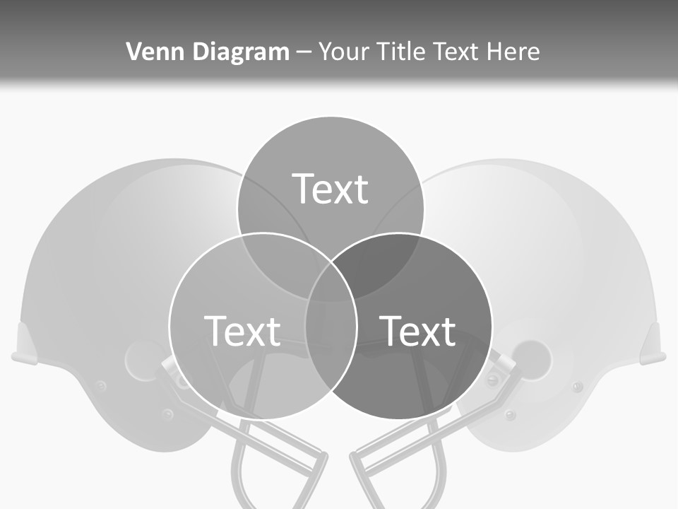 Mask Protect Football PowerPoint Template