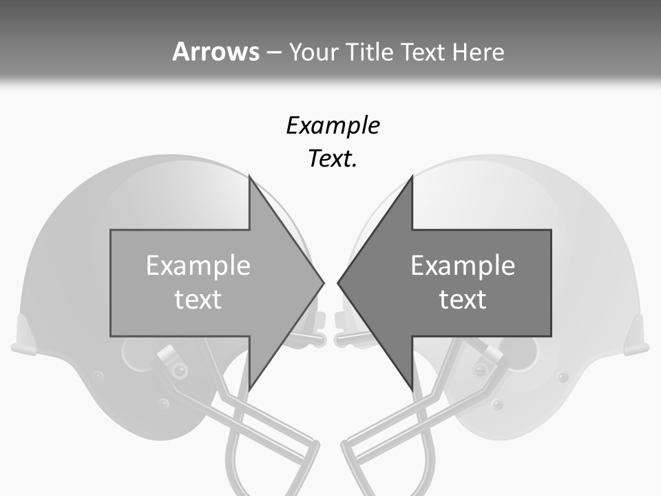 Mask Protect Football PowerPoint Template