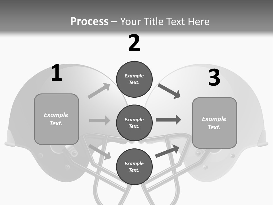 Mask Protect Football PowerPoint Template