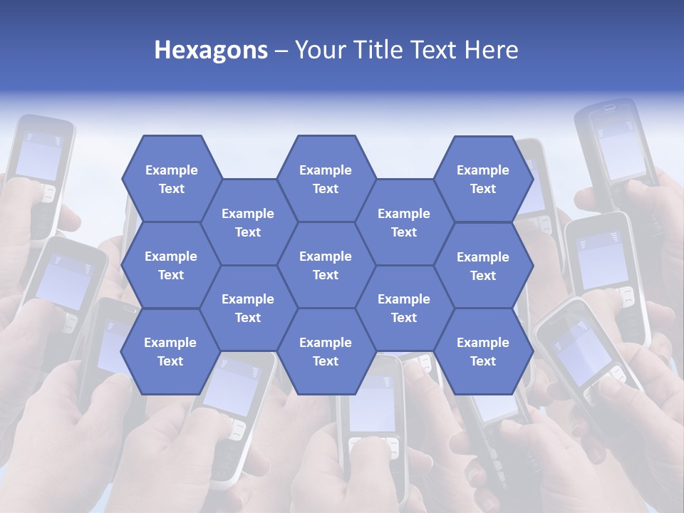 People Woman Sms PowerPoint Template