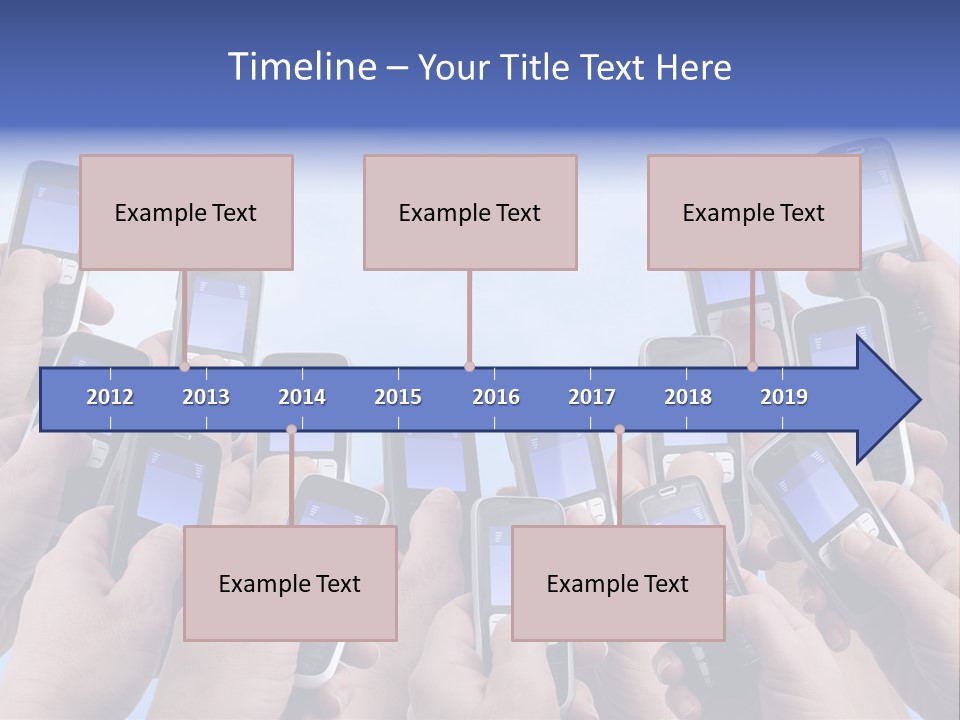People Woman Sms PowerPoint Template